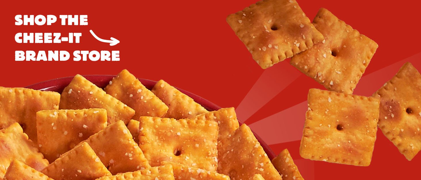 Cheez-It with sun rays 