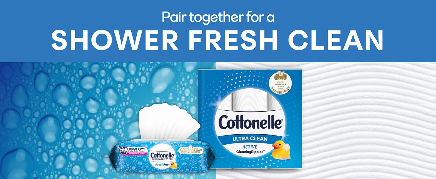 Cottonelle Flushable Wipes