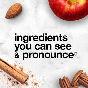 ingredients you can see and pronounce